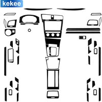 For Volkswagen Golf 7 GTI Mk7 2013 2014 2015 2016 2017 Dashboard Gear Shift Full Set Piano Black Sticker Car Interior Accessorie