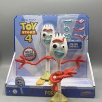 17CM Disney Toy Story Forky Woody Buzz Interchangeable Toy Action Figure Anime Figurine Doll Gift