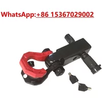 Split Trailer Shackles With 18000 Lbs 2 inch Hitch Arm Receiver Tow Hitch Trailer Tow Bar With Two Hole Adjust Pitch-Row Hooks