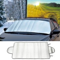 Car Front Windshield Cover Universal Auto Sunshade Snow Ice Protection Cover Winter Summer Windshield Shield New 150cm X 70cm