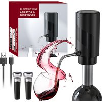 Rechargeable Electric Wine Aerator Dispenser One-touch Automatic Wine Decanter Intelligent Bar Accessories Valentine's Day Gift