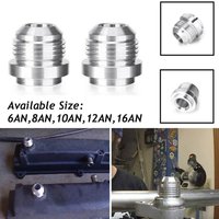 6061T6 Aluminiumlegierung, geschweißter Steckanschluss zum Einschweißen für AN20 AN16 AN12 AN10 AN8 AN6 AN4 AN3 Größen