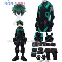 My Hero Academia World Heroes Mission Boku No Hero Akademia Izuku Midoriya Deku Cosplay Costume Green Battle Suit