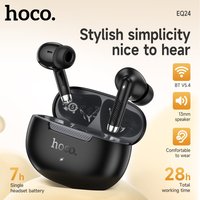 HOCO EQ24 NEW Bluetooth Earphones Wireless Headsets Sports Music Hifi Sounds Quality Headphones With Microphone Portable TWS