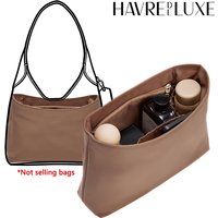 Nylon Purse Organizer Insert Custom-fit For Brooklyn 28 Lightweight Waterproof Handbag Shaper Protector with Zipper Pocket
