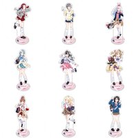 BanG Dream All Characters Gal School Uniform Series Acrylic Stand Set Double Side Print AnimeDesktop Ornament Collectible keying