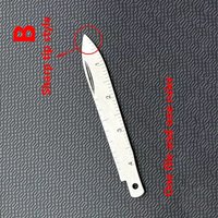 4 Types Knife Replace Accessories Screwdriver with Nail File Ruler for 58MM Victorinox Swiss Army Knives