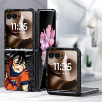 Back Phone Cover Luxury Funda Case for Motorola 60 Ultra 50/60 50 Dragon Ball Saiyan 4 Son Goku