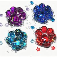 Squishy Cat Paw Squeeze Fidget Toys Kawaii Sticky Squishies Stress Ball Toy ASMR Sensory Anti Stress Toys for Adults