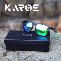AliExpress karos Karos Fashion Sports Sunglasses Polarized Lens UV400 Protection Unisex Outdoor Glasses for Fishing Driving Cycling YZ2036 Box