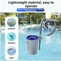 Swimming Pool Surface Skimmer Wall Mount Cleaner for Swim Pool Care Cleaning Basket