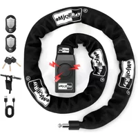 AliExpress NONE Scooter Bike Remote Control Antitheft Bicycle Bike Alarm Alerter Super Loud Rainproof Burglar Alarm Lock Motorcycle Alarm Lock