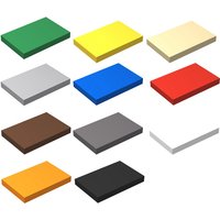 MOC 26603 Accessories 2x3 Light Panel 40PCS/Set Flat Tile Assemble Parts Building Blocks Child's Gifts Educational Toy Accessory