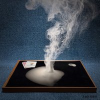 Magic Table Smoke Machine โ 42x32cm Wireless Fog Mat, Remote Control Vapor Production for Card Tricks, Professional Stage magic