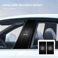 Car B Pillar Stickers auto Door Pillar Decoration stickers For Opel Corsa Astra Mokka Grandland X Insignia Zafira Vivaro Combo