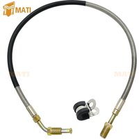 Front Left Brake Hose Line for Sportsman Magnum Trail Boss Xplorer Xpress Xpedition Big Boss 250 300 325 350 400 425 500 335