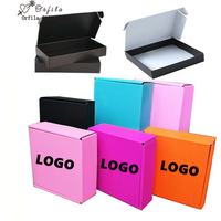 Pink Gift Box with Customized Logo,3-Layer Corrugated Box,Storage Display Carton,Supports Size Printing Logo,Festival Party,10Pc