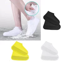 Non-Slip Latex Shoe Covers Shoes Protectors Reusable Rain Shoe Cover Elastic Waterproof Overshoes Outdoors