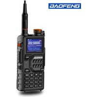 Baofeng K5 Plus Handheld multi-band 10-watt 999-channel 2500mAh Baofeng 1.77-inch color screen walkie-talkie, suitable f