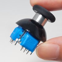 K-Silver JT13 Pro 320° Tension Adjustable TMR Joystick NO Drift for PS4,PS5,Switch Pro,Xbox,Xbox Elite 1 Controller Replacement