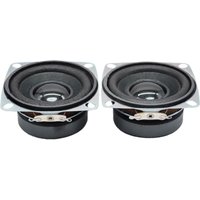 2Pcs/lots 2Inch 4 Ohm 3W Full Range Speakers Portable 52MM Audio Loudspeaker Subwoofer DIY Hifi Stereo Sqaure Bluetooth Speaker