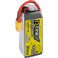 HOT TATTU R-LINE 1.0 95C 1050mAh 22.2V LIPO Battery For RC Helicopter Quadcopter FPV Racing Drone Parts 6S Drones BATTERY