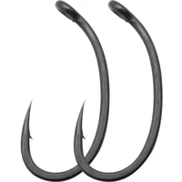 10pcs Carp Fishing Curved Long Shank Beak Point Hook Micro Barbed High Carbon Steel PTFE Coating-Super Slide Fishing Tackle