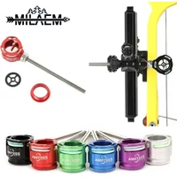 CX1 Archery Recurve Bow Sight Aluminium Aiming Head 0.019 Inch Fiber Optical Sight Pin,Hunting Target-sighted Shooting Accessory