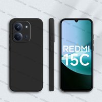 For Xiaomi Redmi 15C Case For Redmi 15C Anti-knock Soft TPU Original Liquid Silicone Candy Color Phone Case For Redmi 15C Case