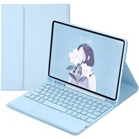 Smart Case For IPad Pro 11 M4 2024 Touchpad Keyboard Case Air 5 Air 4 10.9 Inch 10.2 7 8 9th Air 3 Pro 10.5 Foldable Funda