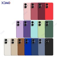 Original Mobile Phone Cases for Xiaomi POCO F7 POCOF7 5G 6.83" 360 Soft Luxury Square Liquid Silicone Back Cover Waterproof Bags
