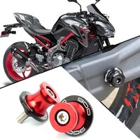 For KAWASAKI NINJA Z900SE Z900RS Z 900 Z900 accessories Motorcycle aluminum Swingarm Spools Slider Stand Screws With Logo Z900