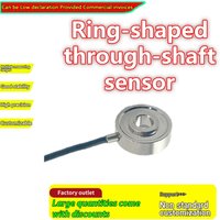 Ring Load Cell, Stainless Steel, High Accuracy, Non-Standard Customization Available for Various Ranges for Various Applications