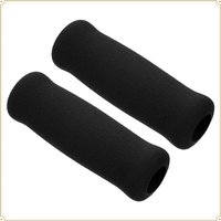 2Pcs Thickened Soft Sponge Walking Cane Handle Grips Non Slip Replacement Crutch Hand Cover Sleeve For Care Accessory