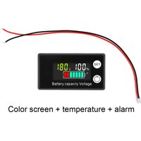 6133A Battery Capacity Indicator DC 8V to 100V Lead Acid Lithium LiFePO4 Car Motorcycle Voltmeter Voltage Gauge