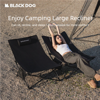 Blackdog Camping Chair With Pillow Lounge Office Nap Home Use Recliner Outdoor Foldable Beach Fishing Tourist Chairs