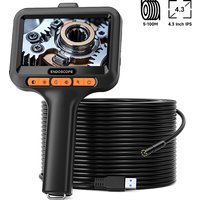 Industrielles Handendoskop 4,3'' IPS-Bildschirm HD1080P Kamera 8MM USB 2M-100M Autoinspektionsendoskop 8 LEDs 2600mAh Wasserdicht