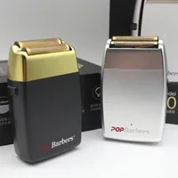 11000 obr./min POP Barbers P620 golarka elektryczna dla mężczyzn podwójna folia USB profesjonalne maszyny fryzjerskie maszynka do włosów golarka męska
