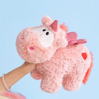 Pink Unicorn Plush Toy Pillow 18/28CM Cute Sleeping Stuffed Doll Animal Horse Soothing Birthday Creative Gift
