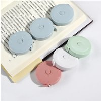 1.5m Soft Tape Measure Retractable Self-Lock Measuring Tape for Weight Loss Medical Body Measurement Sewing Tailor Craft