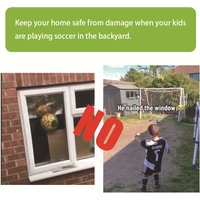 Soccer Backstop Net Soccer Practice Sports Netting Practice Net for Backyard Soccer Training