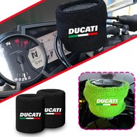 Motorcycle Front Fluid Oil Brake Clutch Reservoir Sock For Ducati Monster Panigale Diavel Superleggera V4 Scrambler Accessories