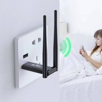 Wireless USB WiFi Repeater Extender WiFi Signal Amplifier Booster Long Range Wi-Fi Router Home Network Card Extension