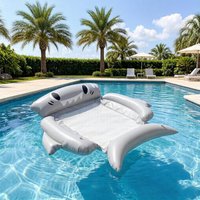 Blow Up Foldable Water Floating Toy Animal Pattern Inflatable Accessory For Outdoor Pool Lake Beach Backyard Leisure Time