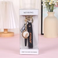Aniteez Keychain Kpop Idol Ateez Mingi Seonghwa San Yunho Hongjoong Jongho Wooyoung Yeosang Key Ring Backpack Decor Fans Gift