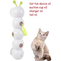 Homefish Intelligent Sensing Cat Toy Suction Cup Electric Self Entertaining And Entertaining Toy For Cats, Electric Charging
