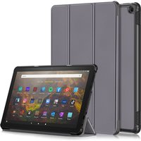 Smart Case For Fire HD10 Plus 2021 10.1'' HD10 2023 Tablet PU Leather Tri-folding Stand Cover Case