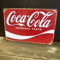 Original Taste Small Repro Tin Sign