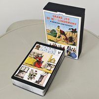 Grand Jeu De Mlle Lenormand Deck 54 Pcs Lenormand Oracle Cards 9*6cm Printed on 350GSM Double Embossed Cardstock