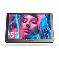 Eyoyo Portable External Monitor 5/7/8 Inches Mini LCD Screen TFT Panel with HDMI AV VGA Port For DVD/Computer/CCTV/Car Rear View